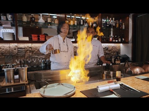 TEPPAN by Chef Yonemura: French-Japanese fine dining with a fire show TEPPAN by Chef Yonemura: French-Japanese fine dining with a fire show