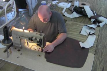 How to reupholster dining room chairs with french stitch part 2