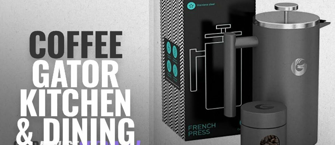10 Best Selling Coffee Gator Kitchen & Dining [2018 ]: Large French Press Coffee Maker – Vacuum