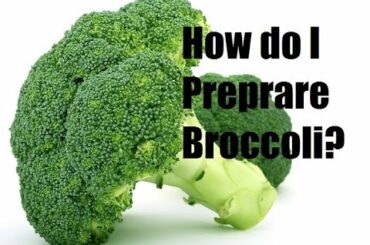 How to cut and clean Broccoli - French cooking techniques