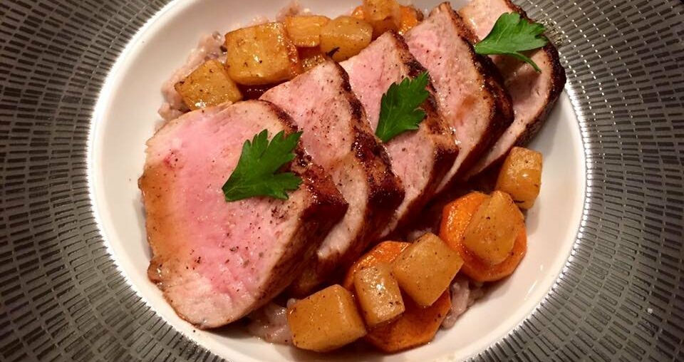 #EP02 Milked-fed veal meat carnaroli Risotto - French food recipe