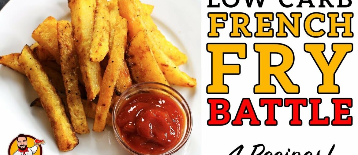 Low Carb FRENCH FRY Battle! – The BEST Keto French Fries Recipe – Jicama v Rutabaga v Turnip v Zukes Low Carb FRENCH FRY Battle! - The BEST Keto French Fries Recipe - Jicama v Rutabaga v Turnip v Zukes