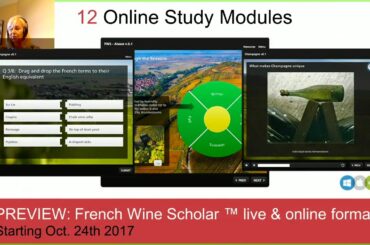 French Wine Scholar ™ online | 14-week Instructor-Led Format