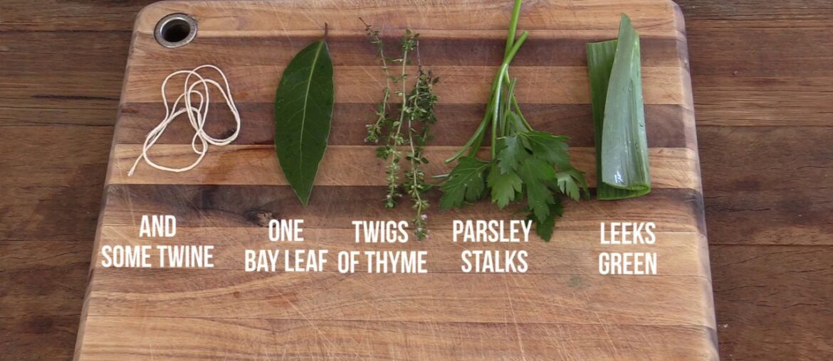 How To Make a French Bouquet Garni (in less than 1 minute) How To Make a French Bouquet Garni (in less than 1 minute)