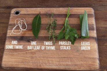 How To Make a French Bouquet Garni (in less than 1 minute)