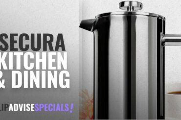 10 Best Selling Secura Kitchen & Dining [2018 ]: Secura Stainless Steel French Press Coffee Maker