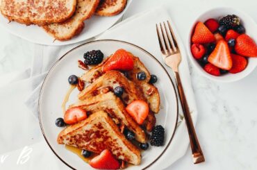 The Best Vegan French Toast (super easy recipe!)