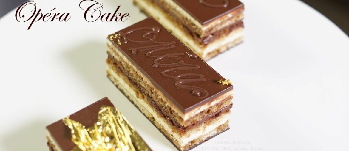 Opera Cake Recipe – Bruno Albouze – THE REAL DEAL Opera Cake Recipe – Bruno Albouze – THE REAL DEAL