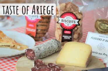 Tasting local specialties (Ariège)
