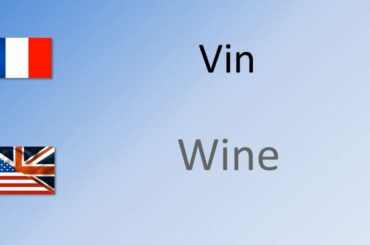 How to say / pronounce Wine in French - Vin