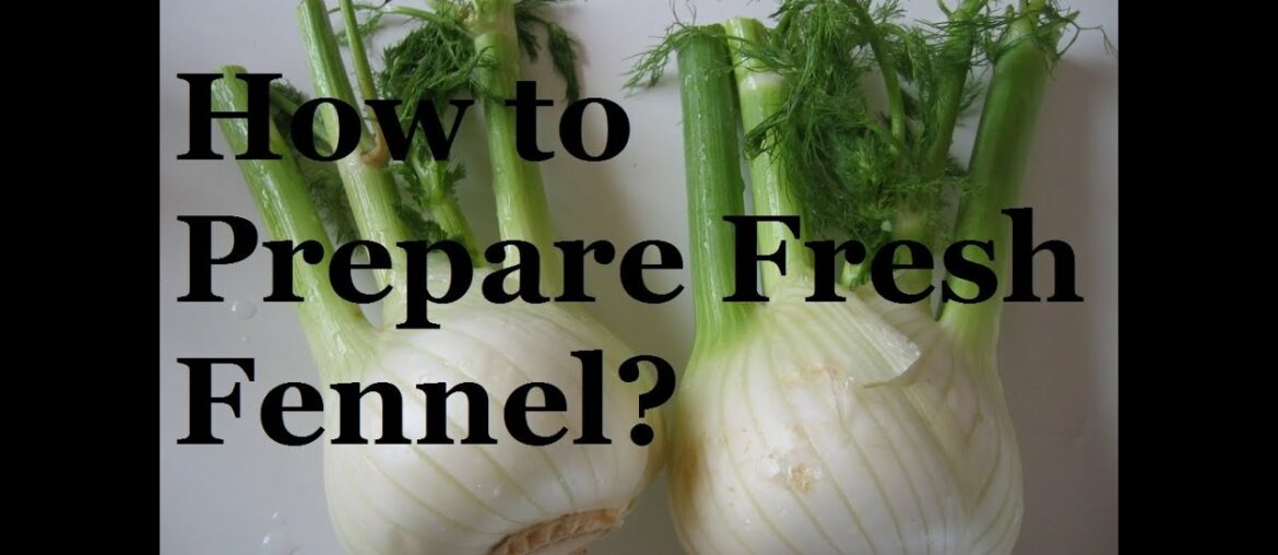 How to prepare fennel  - French cooking basics