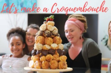 Improvised Home Baking Class: Easy Croquembouche (with friends)