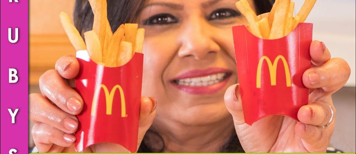 Mc Donald Style French Fries at Home Recipe in Urdu Hindi - RKK