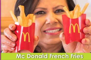 Mc Donald Style French Fries at Home Recipe in Urdu Hindi - RKK