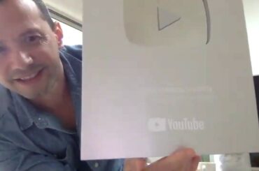 Unboxing the  Silver YouTubeCreatorAward I just got from YouTube
