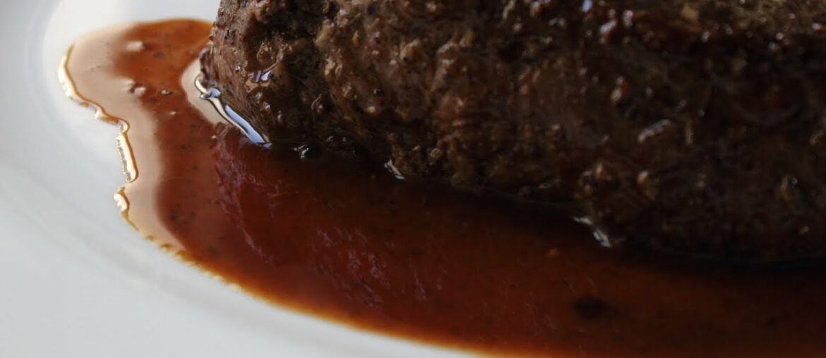 Pan Sauce "Bordelaise" - Red Wine Reduction Steak Sauce