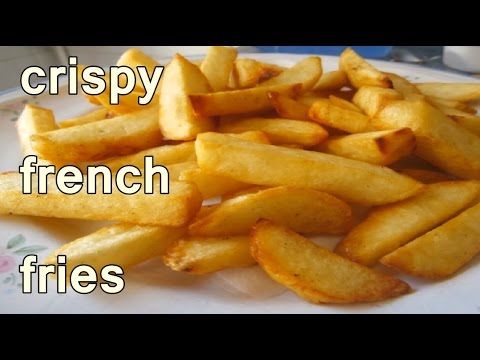CRISPY FRENCH FRIES – easy potato recipes for beginners to make at home CRISPY FRENCH FRIES - easy potato recipes for beginners to make at home