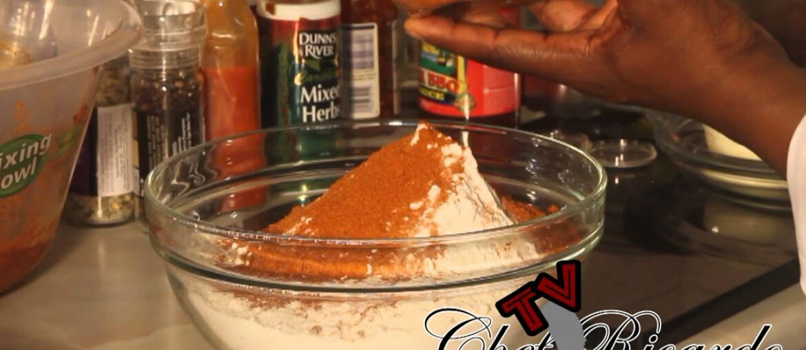 Caribbean French Fried Chicken Recipe | Chef Ricardo Cooking