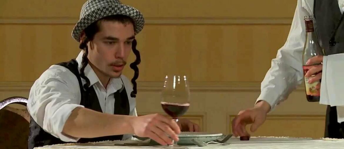 (the twins from france) tasting wine