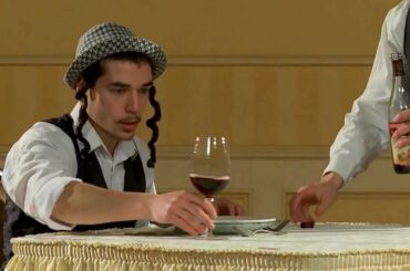 (the twins from france) tasting wine