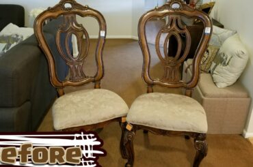 Thrifty Makeover! | Upholstering Old Dining Chairs (Full Ver.)