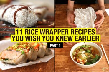 11 Recipes That Use Rice Paper Way Beyond Spring Rolls (part 1)