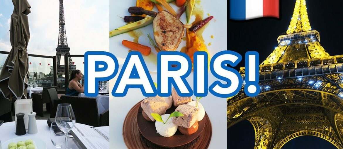 Paris Vlog #1 | Rooftop Dining with the BEST View, Eiffel Tower Lights Up Paris Vlog #1 | Rooftop Dining with the BEST View, Eiffel Tower Lights Up
