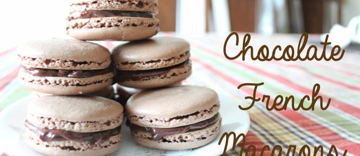 Chocolate French Macarons Recipe | sweetco0kiepie Chocolate French Macarons Recipe | sweetco0kiepie