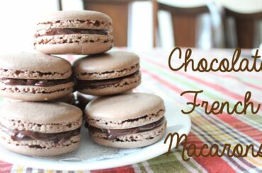 Chocolate French Macarons Recipe | sweetco0kiepie