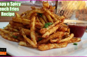 Crispy n Spicy French Fries Recipe - Homemade French Fries Recipe by CookingwithAsifa - yt - vid-166