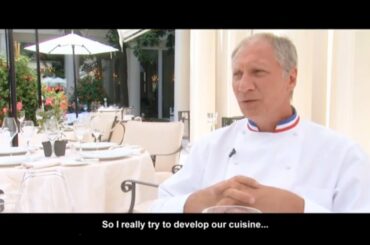 LE BRISTOL PARIS - INTERVIEW WITH ERIC FRECHON - MICHELIN-STARRED CHEF - HOTEL DINING IN FRANCE