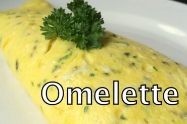 How to cook an Omelette (French Style Omelette Recipe)- BenjiManTV