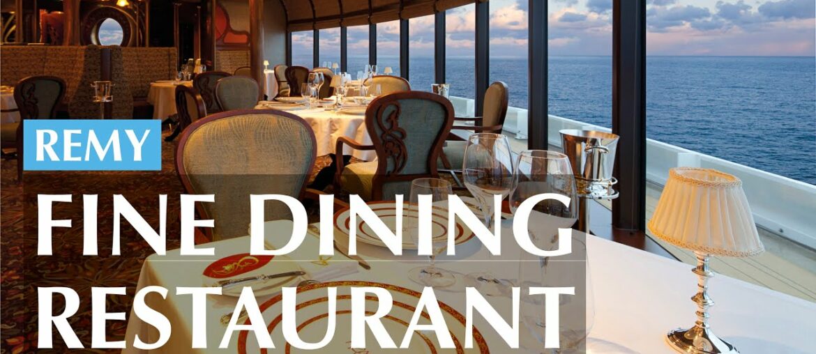 Remy, fine dining restaurant on Disney Cruise Line Remy, fine dining restaurant on Disney Cruise Line