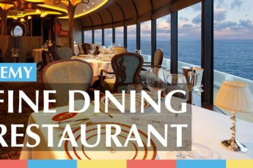 Remy, fine dining restaurant on Disney Cruise Line