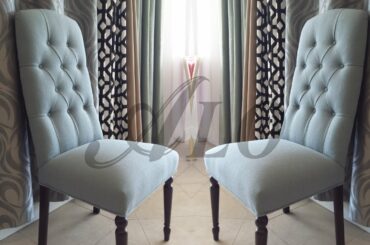 DIY-HOW TO REUPHOLSTER A DINING ROOM CHAIR WITH BUTTONS. - ALO Upholstery