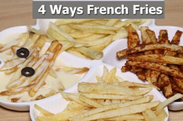 4 Ways French Fries Recipes | Ramadan Recipes For Iftar | Kitchen With Amna
