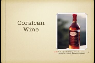 Winecast: Corsican Wine