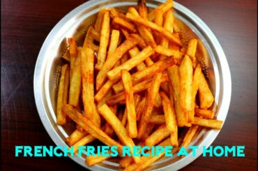 Perfect Crispy French Fries..!!||Homemade Perfect French Fries Recipe.|||Finger Chips Recipe