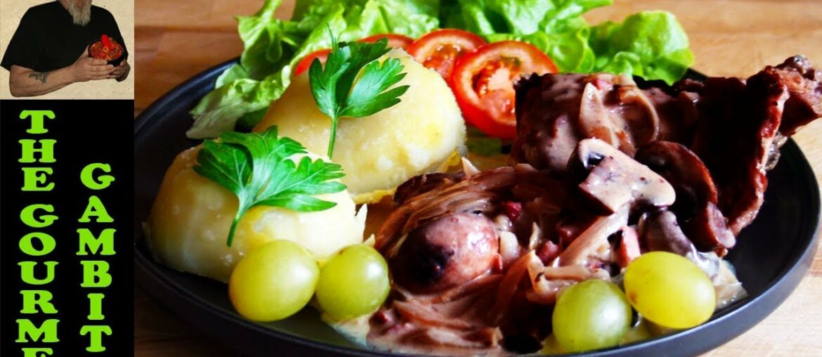 Wine Braised Rabbit [ French Bistro Wine Braised Rabbit [ French Bistro