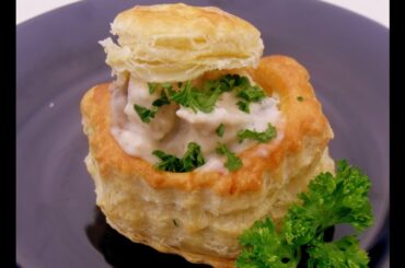 CLASSIC French Chicken with Mushrooms -or- Chicken a La King (professional recipe)