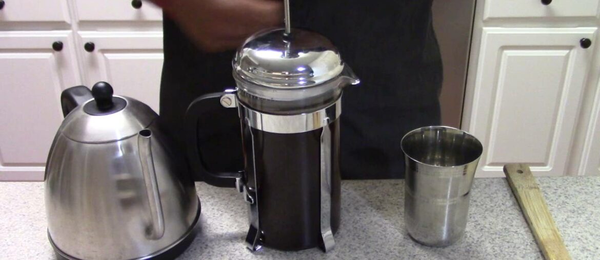 JavaPresse French Coffee Press - Demonstration and Recipe