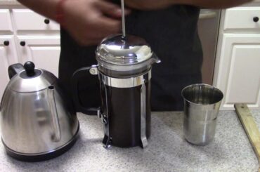 JavaPresse French Coffee Press - Demonstration and Recipe
