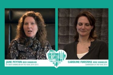 Jane Peyton, best English beer sommelier vs. Caroline Furstoss, French wine sommelier