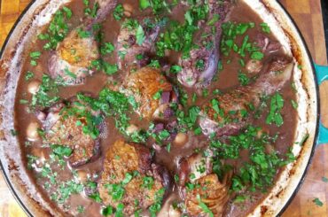 How To Make Coq Au Vin.French Chicken Recipe. #SRP.
