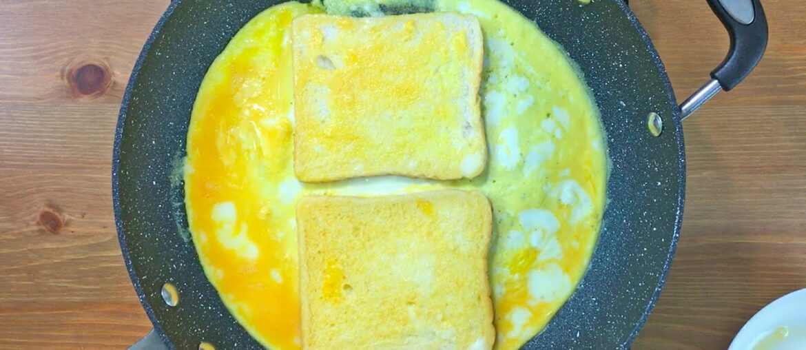 Egg Sandwich Recipe • Egg Recipes For Breakfast • French Toast Recipe • Bread Omelette Recipe