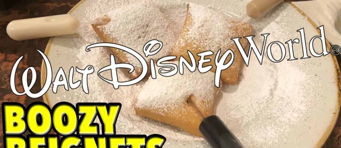Boozy Beignets in Walt Disney World at Port Orleans French Quarter!