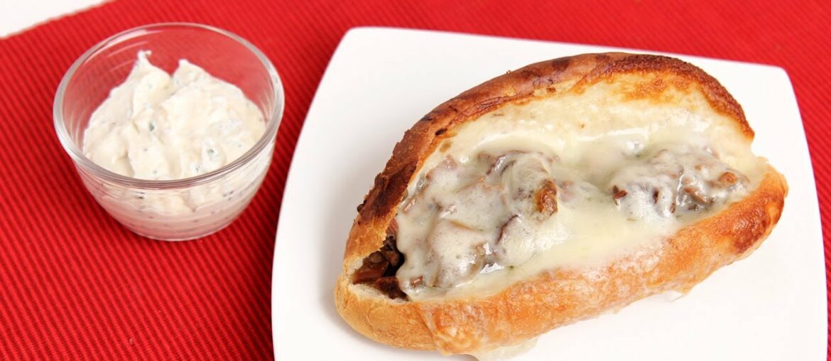 Homemade French Dip Sandwich Recipe - Laura Vitale - Laura in the Kitchen Episode 717