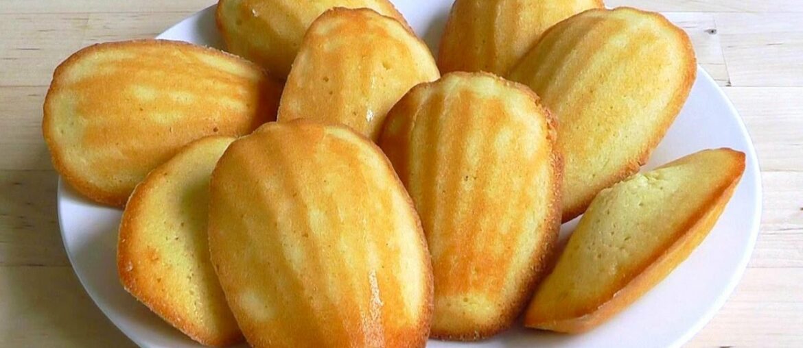 How to make Madeleines French cakes recipe Lemon Cake How to make Madeleines French cakes recipe Lemon Cake