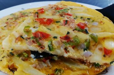 French Fries Omelette | Chips Mayai Recipe | Breakfast Recipes | Tasty Food Recipes