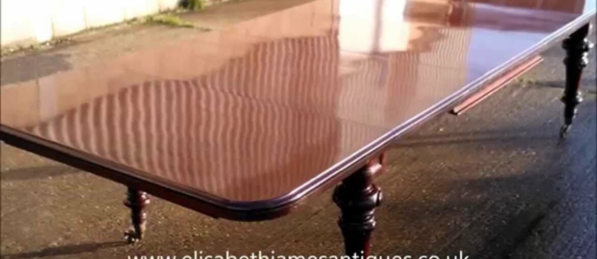 Large Original  Victorian Antique Dining Table